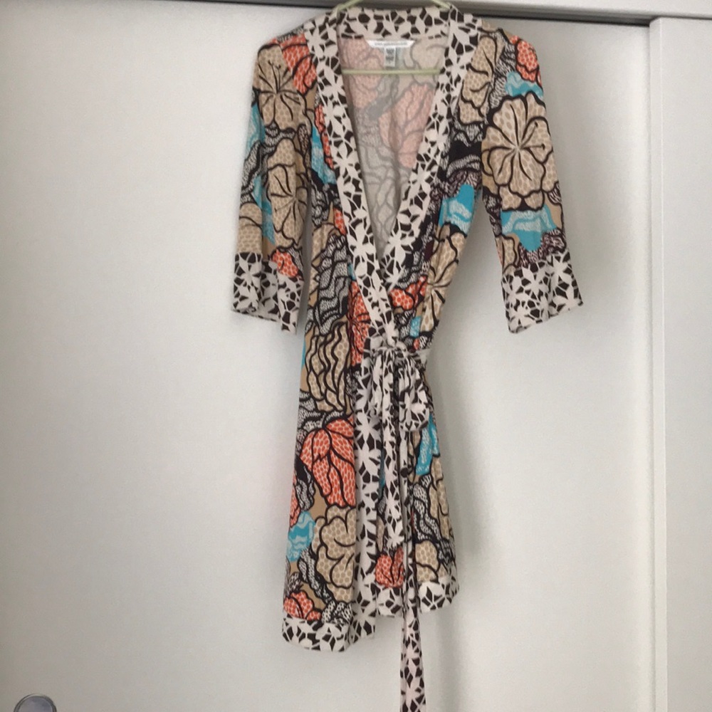 DVF classic wrap dress